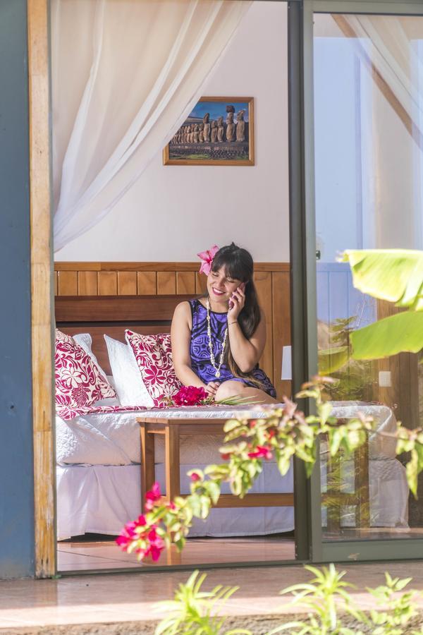 Cabanas Henua Iti อังกาโรอา ภายนอก รูปภาพ